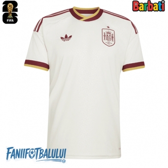 Spania Tricou Fotbal Replică Mondial 2026 Barbati Deplasare